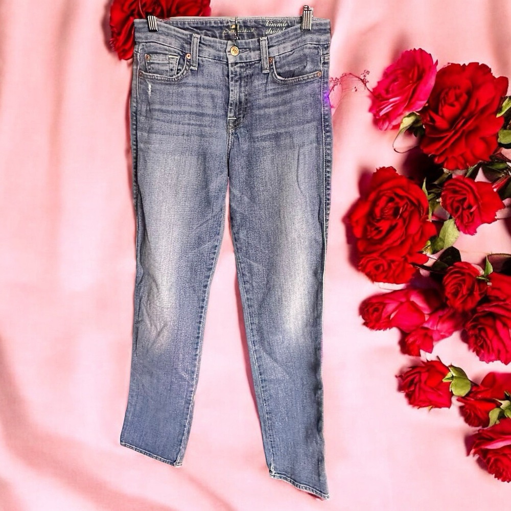Seven 7 For All Mankind DARK  Blue jeans Style U076055U-055U Cut706910 Sz 26